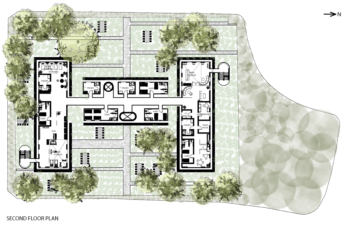 Second floor plan