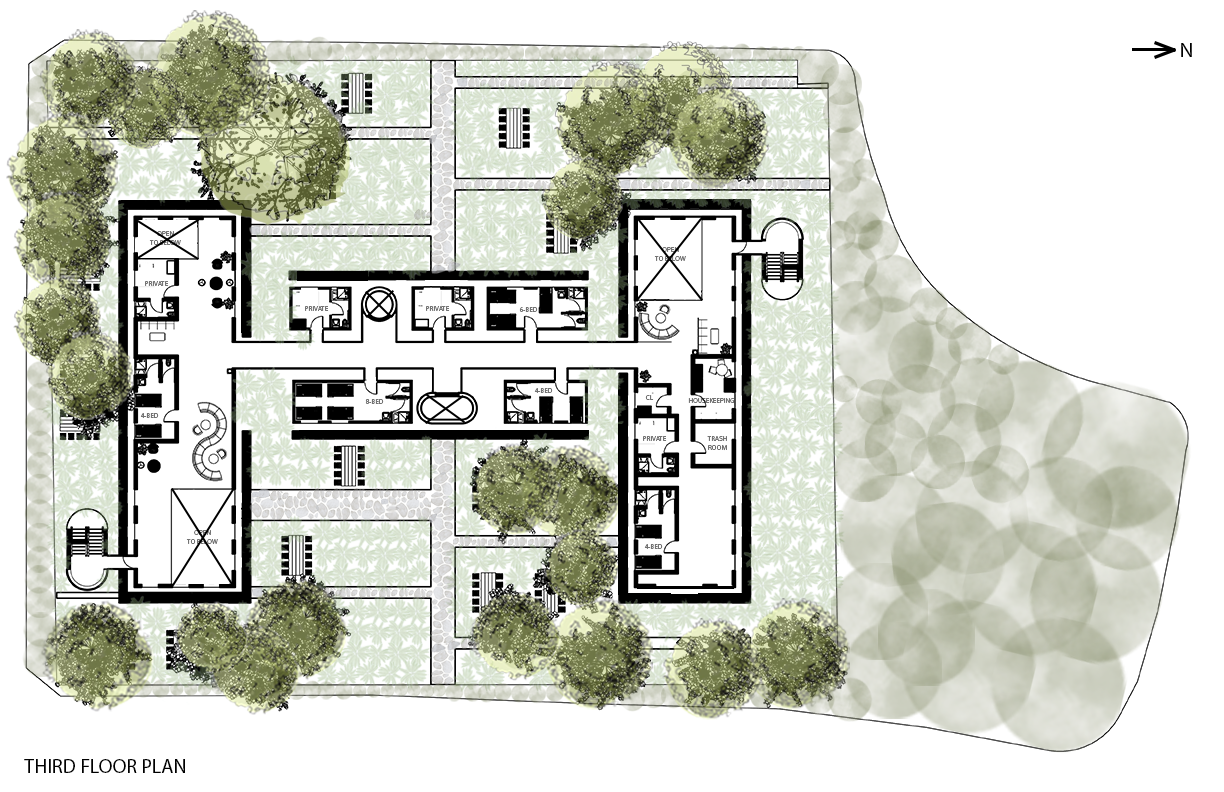Third floor plan
