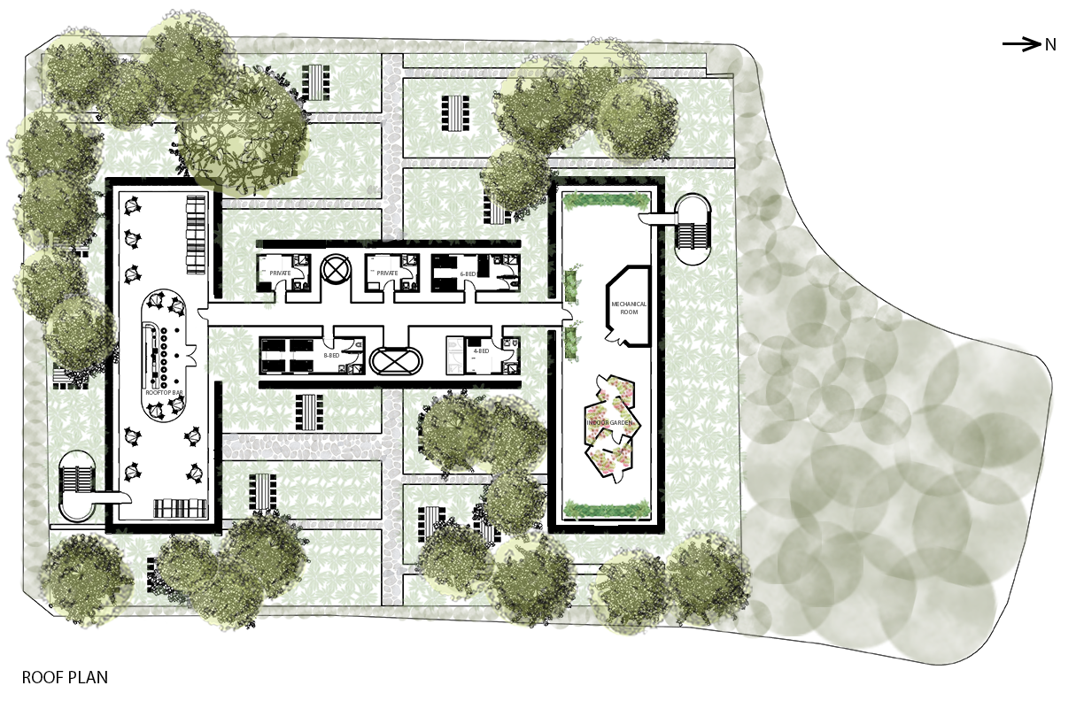 Roof plan