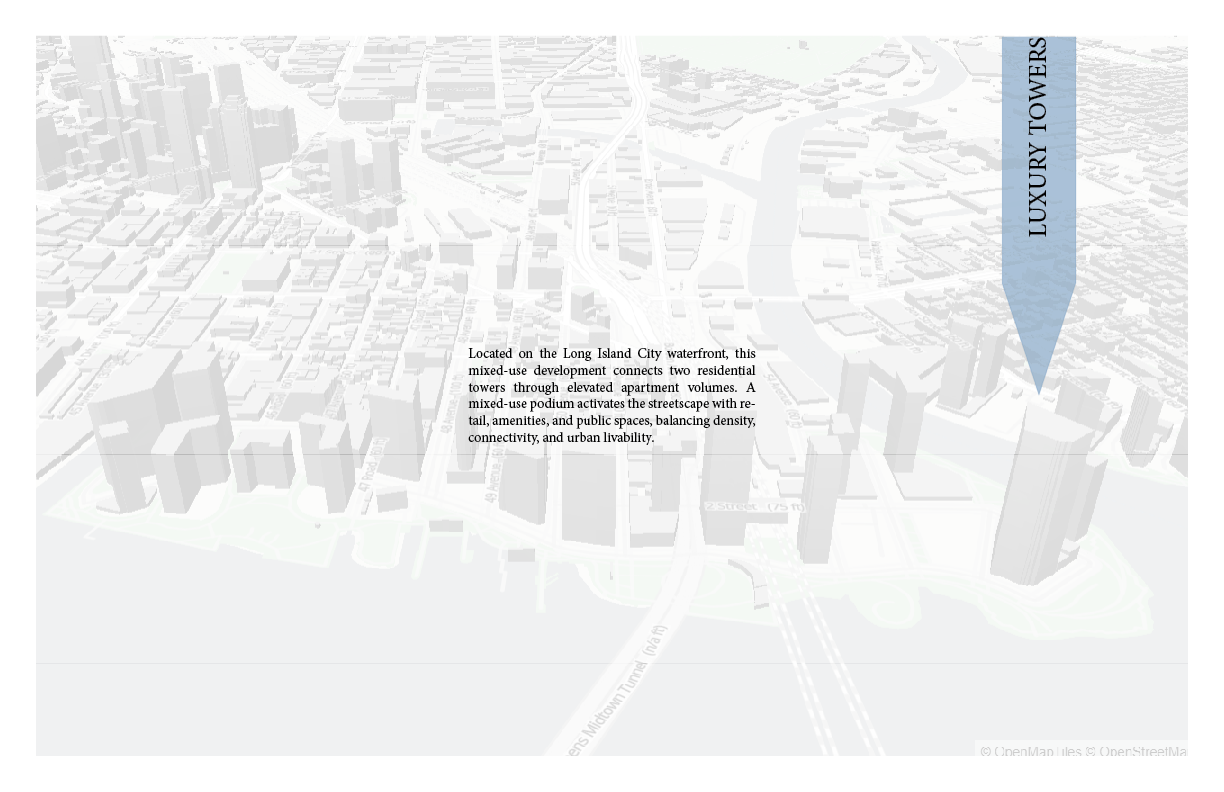 Site context — Long Island City waterfront