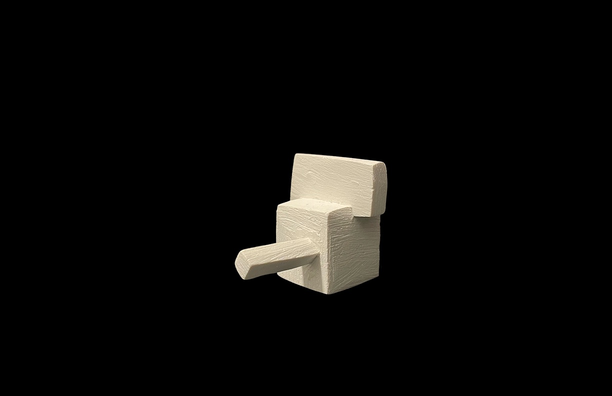 Physical study model 02: Seat & Cantilever